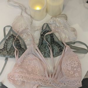 Three Victoria's Secret bras sz M